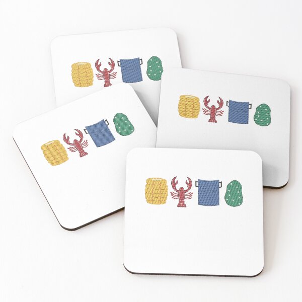 Item preview, Crawfish Corn Potato Embroidered designed and sold by Kaydenkin.