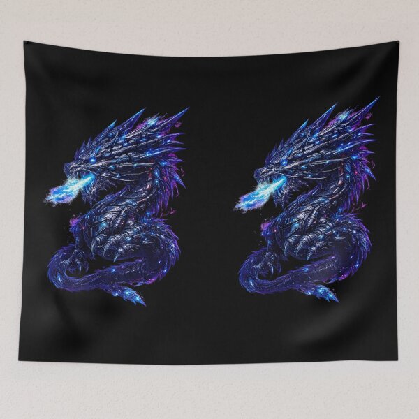 Item preview, Cyber Dragon – Neon Beast of the Future designed and sold by Dominik1994.