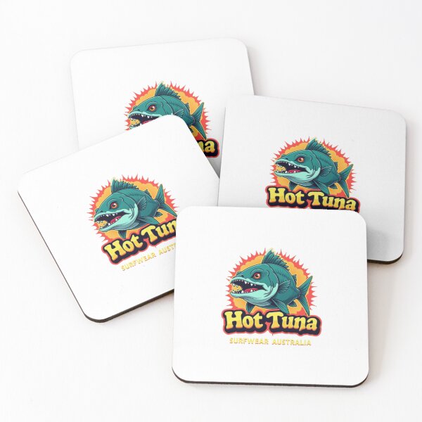 Item preview, Hot Tuna Surfwear Australia - Retro Fish Logo designed and sold by Colorful-Garden.