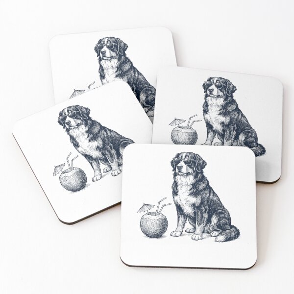Item preview, Bernese Mountain Dog Vacation Dog Lover Gift designed and sold by DoodleTortle.