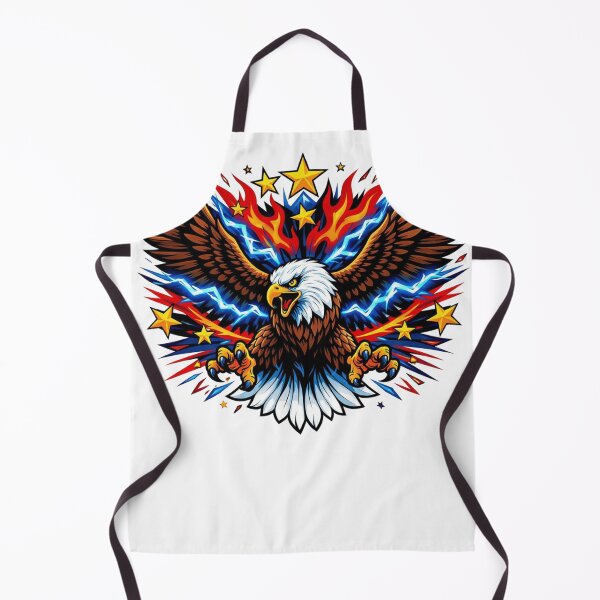Item preview, Patriotic American Bald Eagle - Fourth of July USA Pride designed and sold by Heartland Heritage Shop.