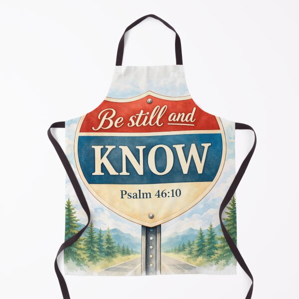 Item preview, Be Still & Know – Inspirational Christian Art designed and sold by Avara-Creative.