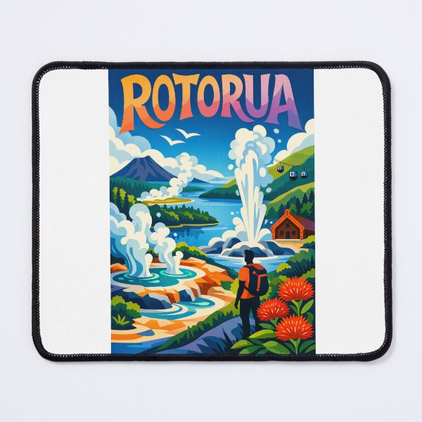 Item preview, Rotorua Geothermal Wonderland – Pohutu Geyser, Māori Culture & Lakes District designed and sold by Aryabek.