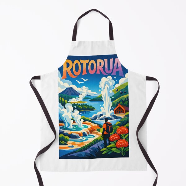 Item preview, Rotorua Geothermal Wonderland – Pohutu Geyser, Māori Culture & Lakes District designed and sold by Aryabek.