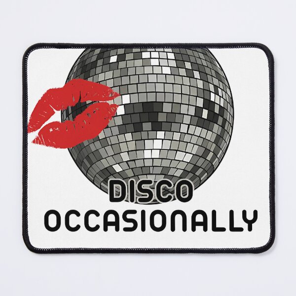 Item preview, Kiss All The Time Disco Occasionally Gift Graphic designed and sold by DianneShelton.