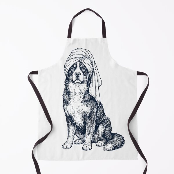 Item preview, Bernese Mountain Dog Spa Bath Dog Mom Dad designed and sold by DoodleTortle.