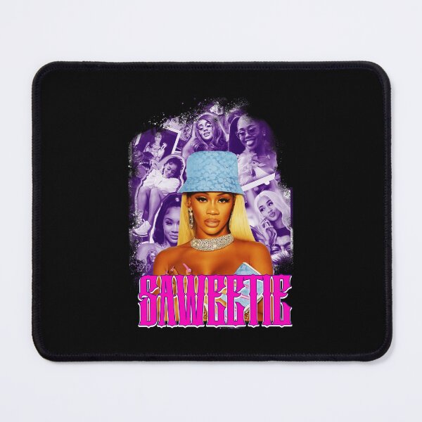 Item preview, Saweetie Rapper Purple Bootleg designed and sold by evilspecialist.