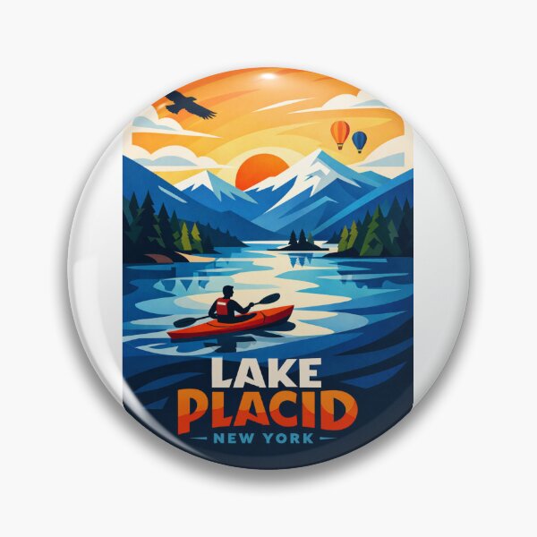 Item preview, Lake Placid Kayak Vista – Adirondacks, Mirror Lake and New York Adventure designed and sold by Aryabek.