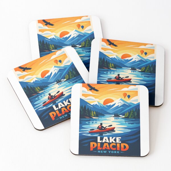 Item preview, Lake Placid Kayak Vista – Adirondacks, Mirror Lake and New York Adventure designed and sold by Aryabek.