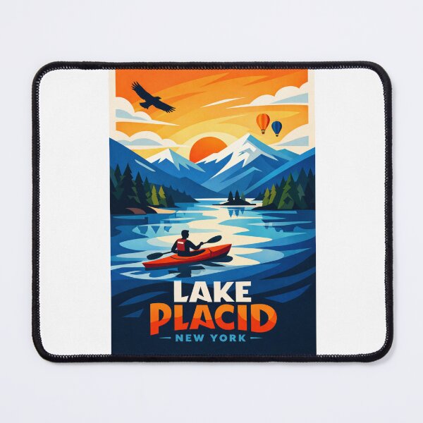 Item preview, Lake Placid Kayak Vista – Adirondacks, Mirror Lake and New York Adventure designed and sold by Aryabek.