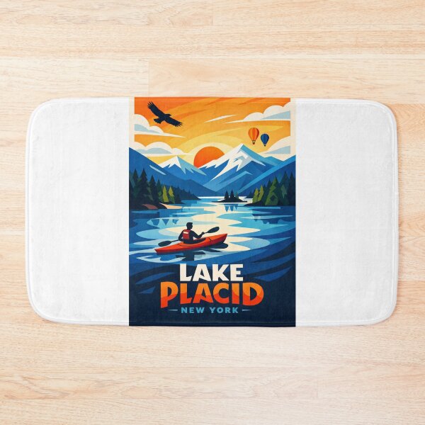 Item preview, Lake Placid Kayak Vista – Adirondacks, Mirror Lake and New York Adventure designed and sold by Aryabek.