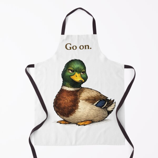 Item preview, Curious Mallard Drake Duck designed and sold by It's Heritage Hoss.