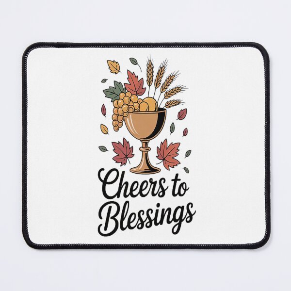 Item preview, Celebrating Harvest Joy Cheers To Blessings Autumn Vibes designed and sold by NicolaMail.