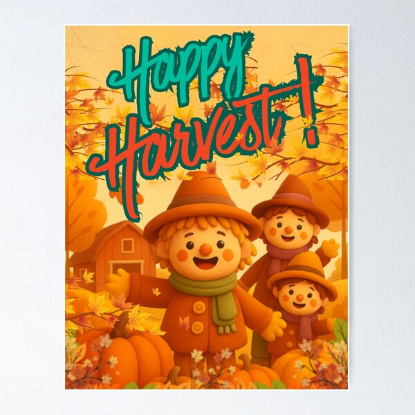Item preview, Pippin Scarecrow's World: Happy Harvest! designed and sold by SunMoonBeyond.