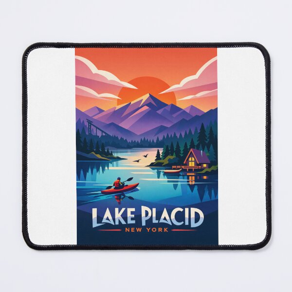 Item preview, Lake Placid Sunset Lodge – Whiteface Mountain & Adirondack Alpine Retreat designed and sold by Aryabek.