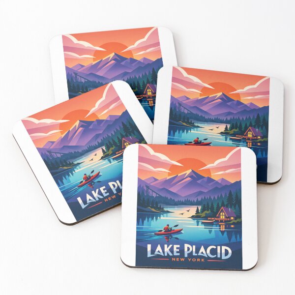 Item preview, Lake Placid Sunset Lodge – Whiteface Mountain & Adirondack Alpine Retreat designed and sold by Aryabek.
