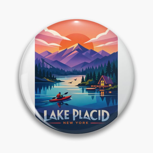 Item preview, Lake Placid Sunset Lodge – Whiteface Mountain & Adirondack Alpine Retreat designed and sold by Aryabek.