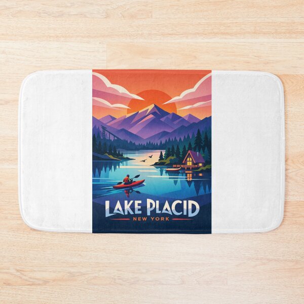 Item preview, Lake Placid Sunset Lodge – Whiteface Mountain & Adirondack Alpine Retreat designed and sold by Aryabek.