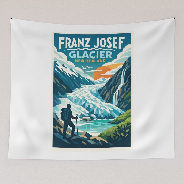 Item preview, Franz Josef Glacier Hike – South Island New Zealand Wilderness designed and sold by Aryabek.
