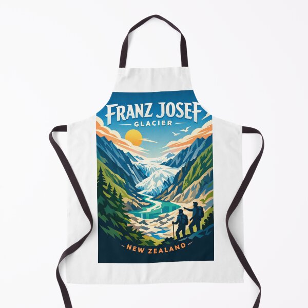 Item preview, Franz Josef Glacier Valley View – Southern Alps and Westland Rainforest designed and sold by Aryabek.