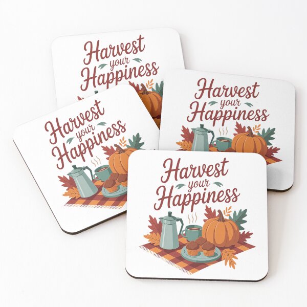 Item preview, Cozy Autumn Harvest Your Happiness designed and sold by NicolaMail.