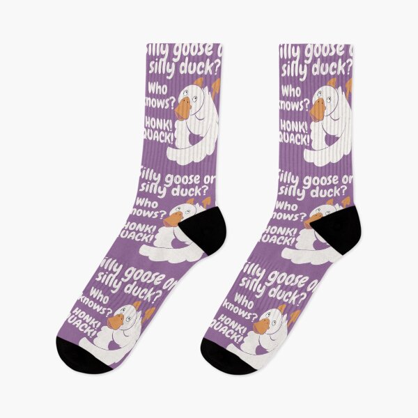 Item preview, Silly Goose Or Silly Duck? Who Knows? Honk! Quack!  designed and sold by HugSomeNettles.