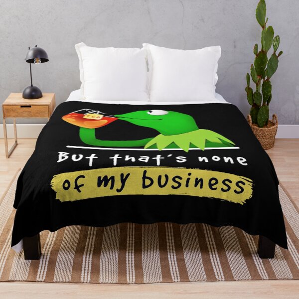 Item preview, Kermit None Of My Business Muppet designed and sold by blastmow.