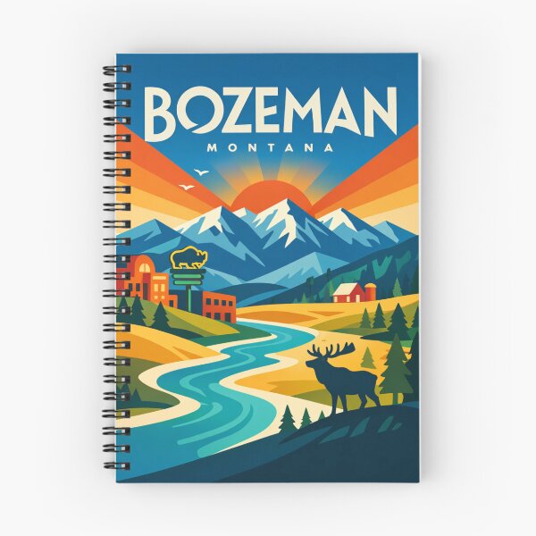 Item preview, Bozeman Montana Valley Sunrise – Gallatin Range & Yellowstone Gateway designed and sold by Aryabek.