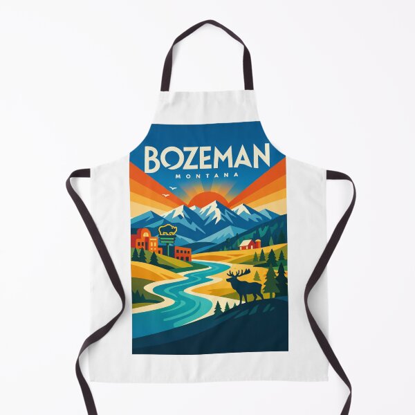 Item preview, Bozeman Montana Valley Sunrise – Gallatin Range & Yellowstone Gateway designed and sold by Aryabek.