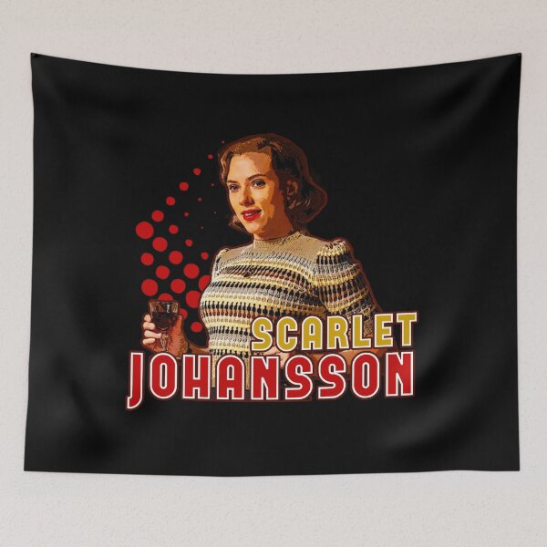 Item preview, Scarlett Johansson Vintage Retro Dress Illustration designed and sold by privatecolorles.