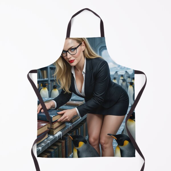Item preview, Ilya Librarian With Emperorpenguins designed and sold by CathryneDelamort.