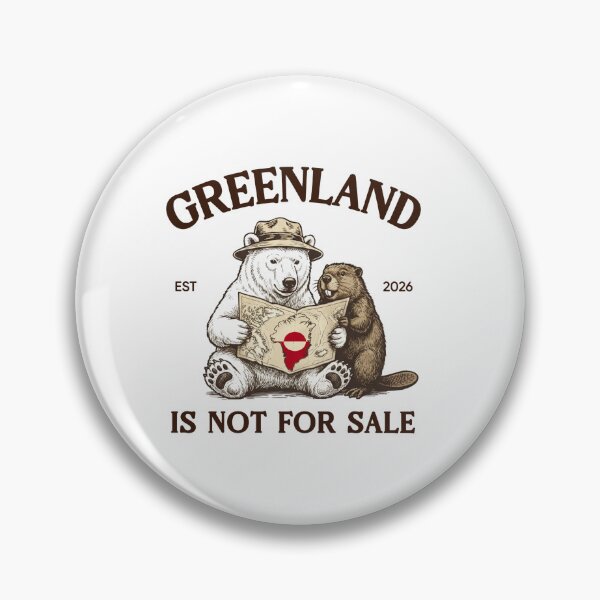 Item preview, Greenland Isn’t For Sale Political Statement Greenland Bear designed and sold by Elenafatulla.