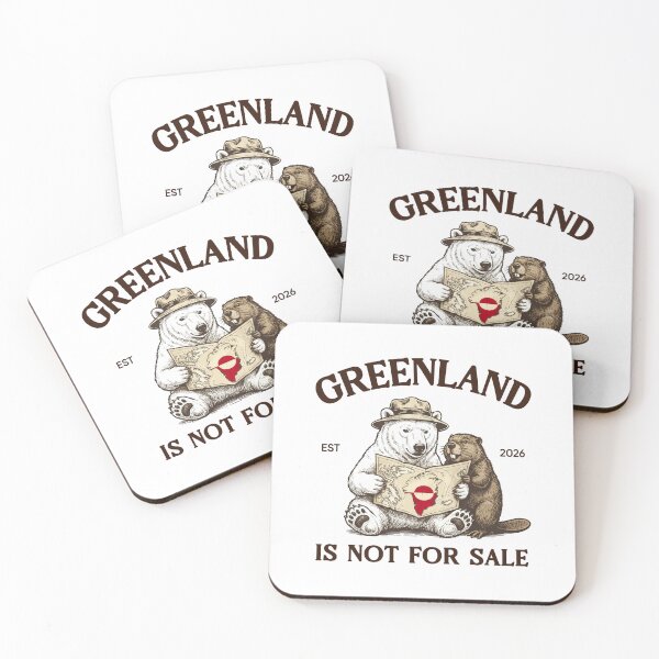 Item preview, Greenland Isn’t For Sale Political Statement Greenland Bear designed and sold by Elenafatulla.