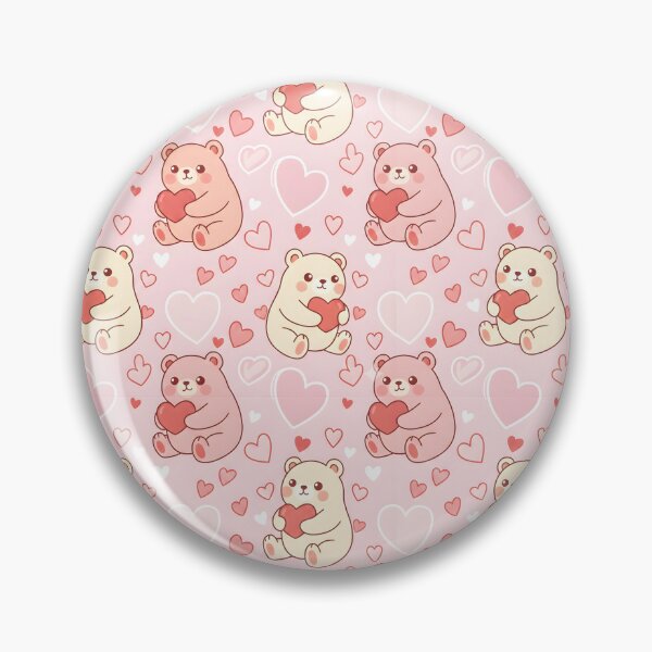 Item preview, Kawaii Valentine Love Bears designed and sold by naragon4289.