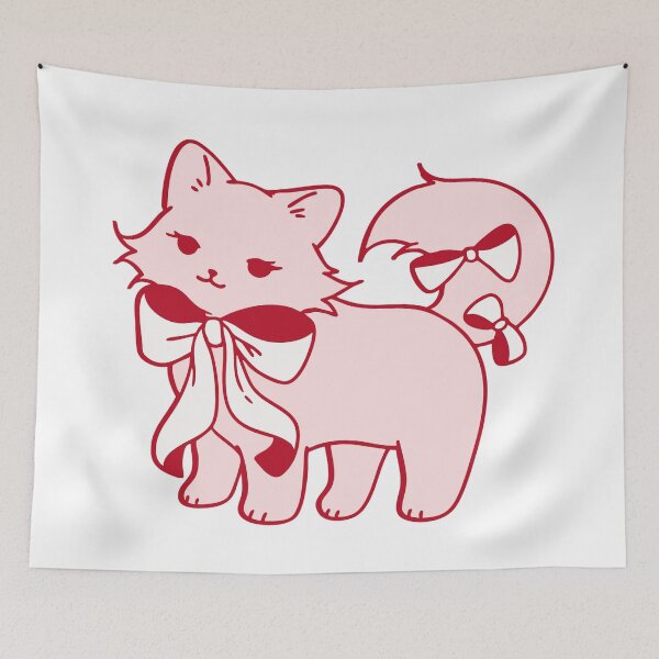 Item preview, Happy Girl Princess Pink Cat  designed and sold by AnimaliaStar.