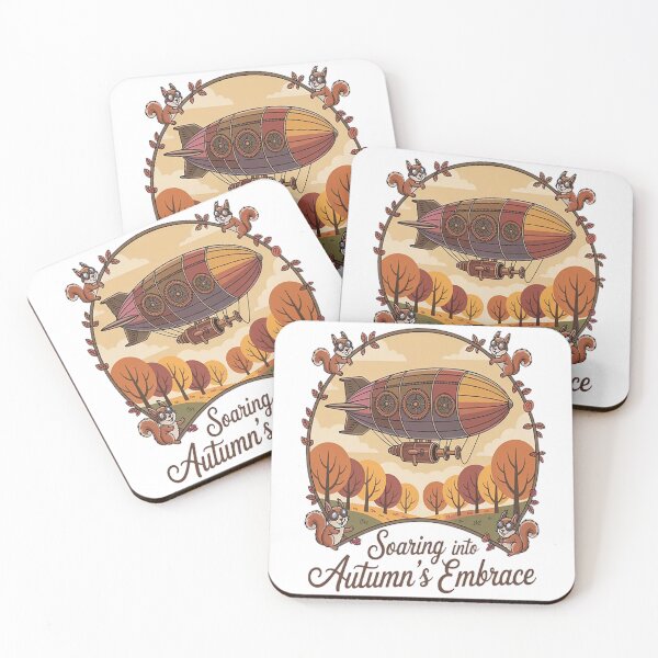 Item preview, Dream Big Soaring Into Autumns Embrace Steampunk Adventure designed and sold by NicolaMail.