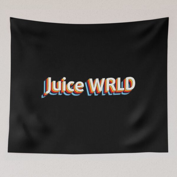 Item preview, Juice WRLD Vintage Logo Typography designed and sold by packagebulgaria.