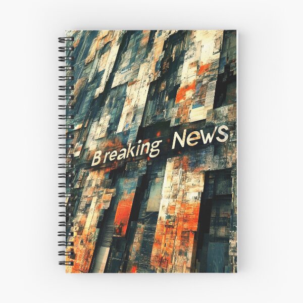 Item preview, Breaking News: Major Event Shakes the World Today! designed and sold by VisionCrafft.