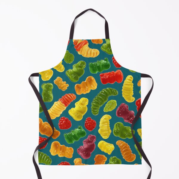 Item preview, Gimme Gummy! Neon Candy Pop Seamless Pattern designed and sold by Teepot888.