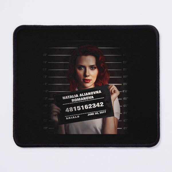 Item preview, Scarlett Johansson Mugshot Prison Style Artwork designed and sold by privatecolorles.