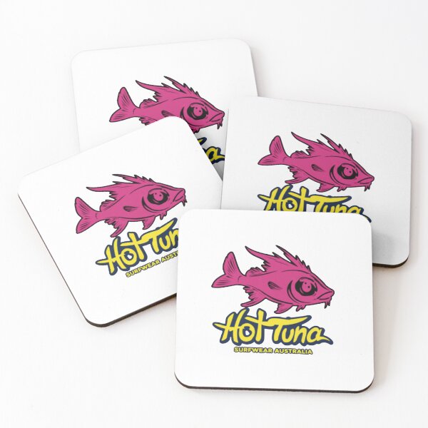 Item preview, Hot Tuna Surfwear Australia - Retro Fish Logo designed and sold by Colorful-Garden.