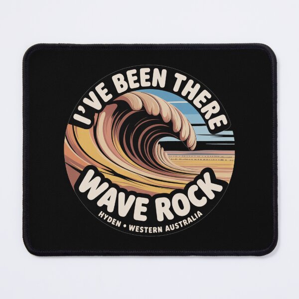 Item preview, I’ve Been There - Wave Rock Western Australia Landmark Sticker designed and sold by Random Designs.