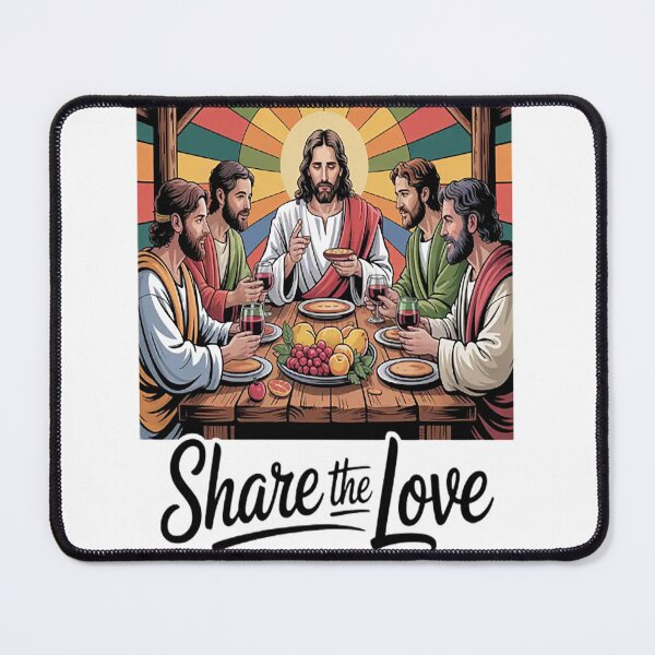Item preview, The Last Supper Share The Love Faithful Gathering designed and sold by TheRetroStyle.