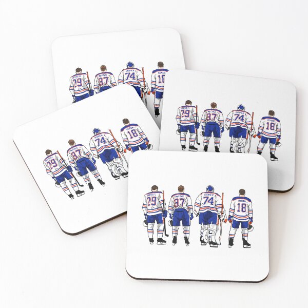 Item preview, Leon Draisaitl Edmonton Squad Illustration designed and sold by scourgeredundan.
