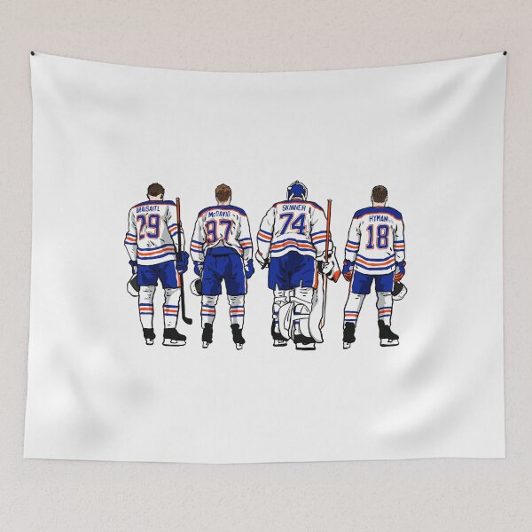 Item preview, Leon Draisaitl Edmonton Squad Illustration designed and sold by scourgeredundan.