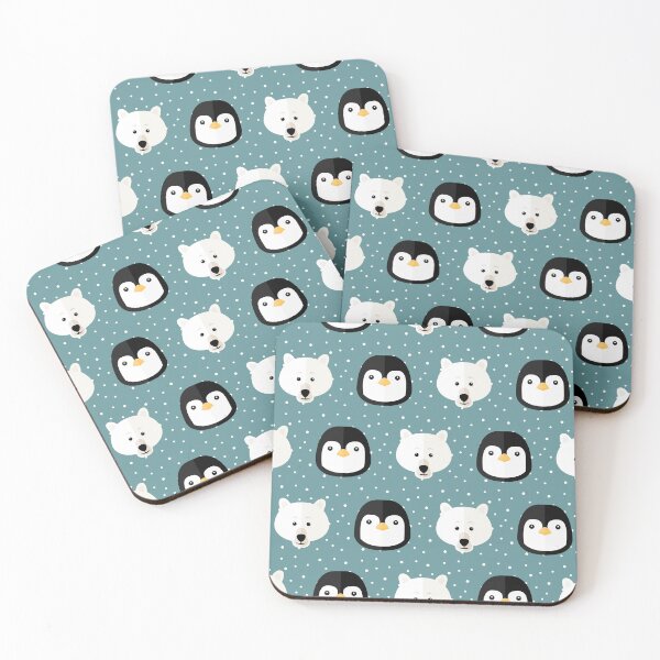 Item preview, Arctic adventures on blue designed and sold by reneesillus.
