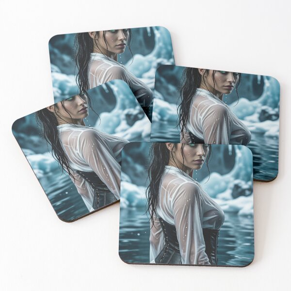 Item preview, Ice Cave Corset emperorpenguins designed and sold by CathryneDelamort.