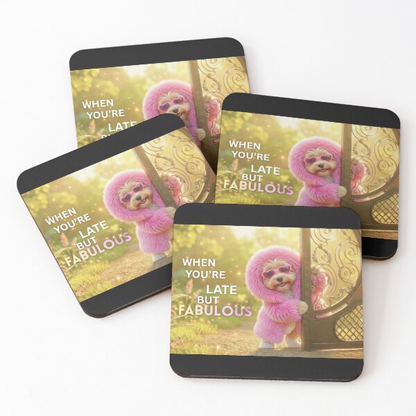 Item preview, Fat & Fabulous Carrie Poodle designed and sold by Gilbey & Carrie.