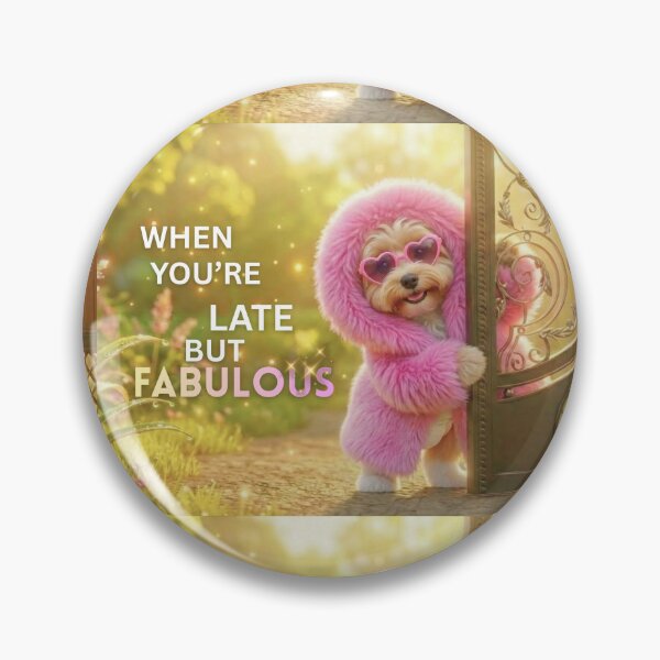 Item preview, Fat & Fabulous Carrie Poodle designed and sold by Gilbey & Carrie.