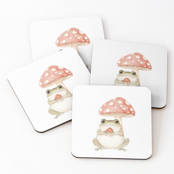 Item preview, Frog With Mushroom designed and sold by xiao xuans.